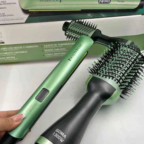 COMBO PLANCHA Y CEPILLO REIMIOGTON